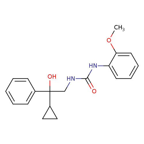 1-(2-cyclopropyl-2-hydroxy-2-phenylethyl)-3-(2-methoxyphenyl)urea