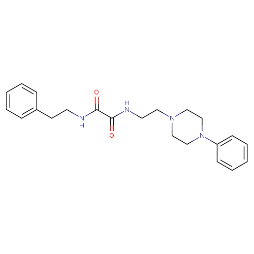 N'-(2-phenylethyl)-N-[2-(4-phenylpiperazin-1-yl)ethyl]ethanediamide