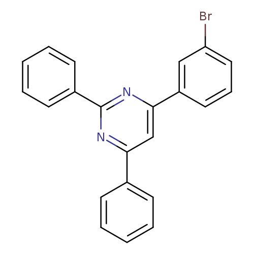 4-(3-Bromophenyl)-2,6-diphenylpyrimidine