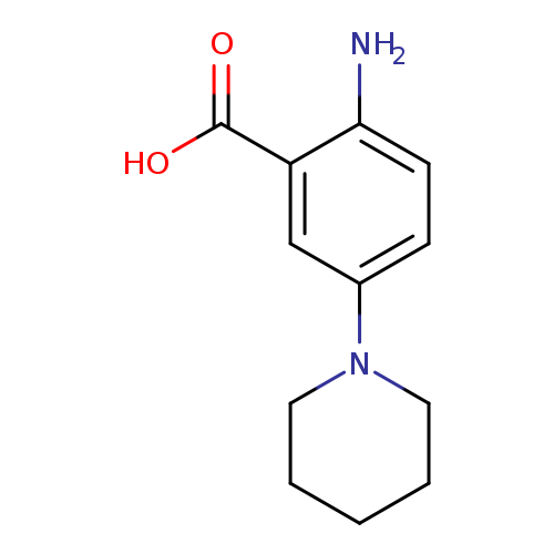 2-Amino-5-(1-piperidinyl)benzoic acid