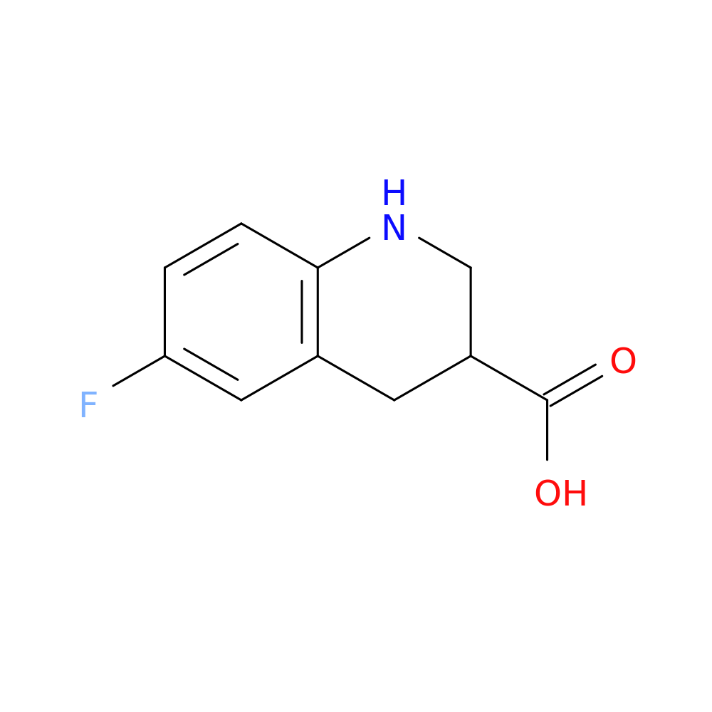 6-Fluoro-1,2,3,4-tetrahydroquinoline-3-carboxylic acid