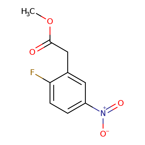 Methyl 2-(2-fluoro-5-nitrophenyl)acetate