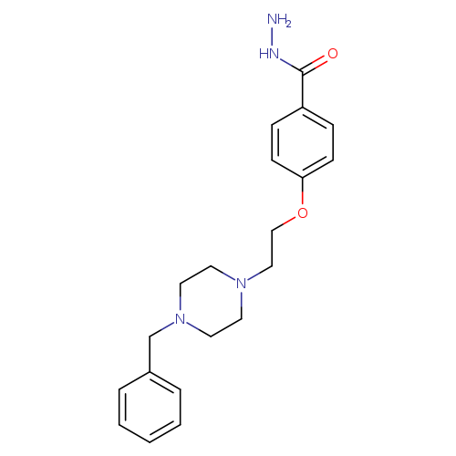 4-(2-(4-Benzylpiperazin-1-yl)ethoxy)benzohydrazide