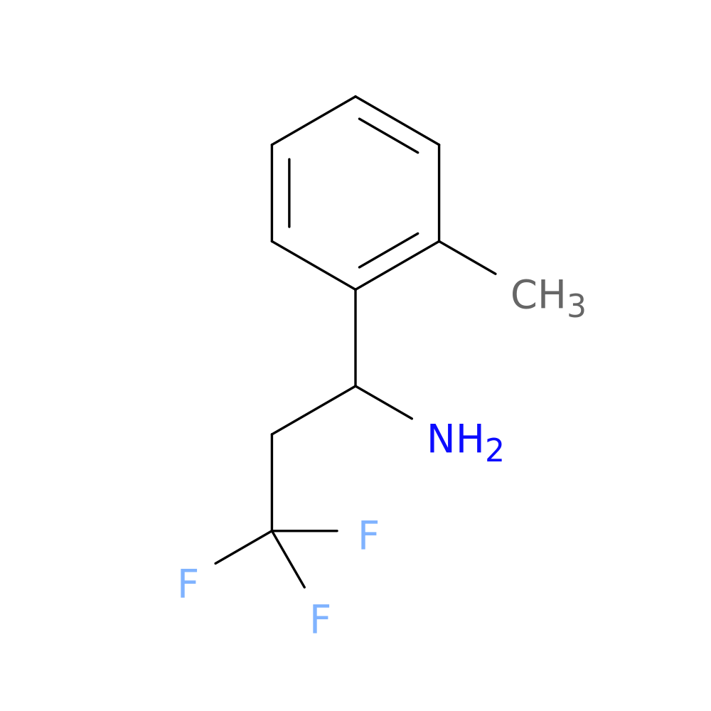 3,3,3-trifluoro-1-(2-methylphenyl)propan-1-amine