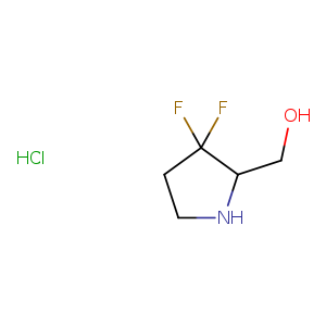 (3,3-Difluoropyrrolidin-2-yl)methanol hcl