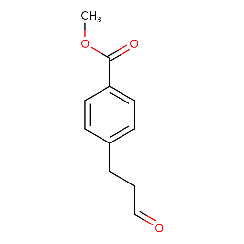 Benzoic acid,4-(3-oxopropyl)-, methyl ester