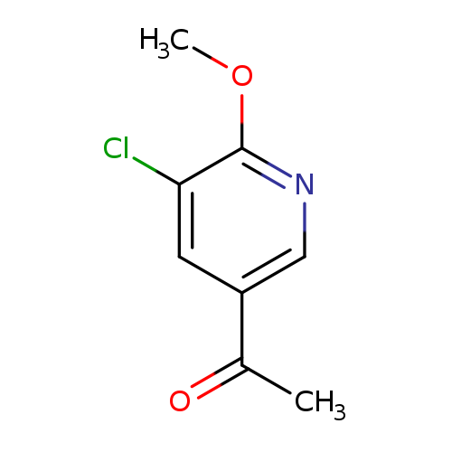 1-(5-chloro-6-methoxypyridin-3-yl)ethan-1-one