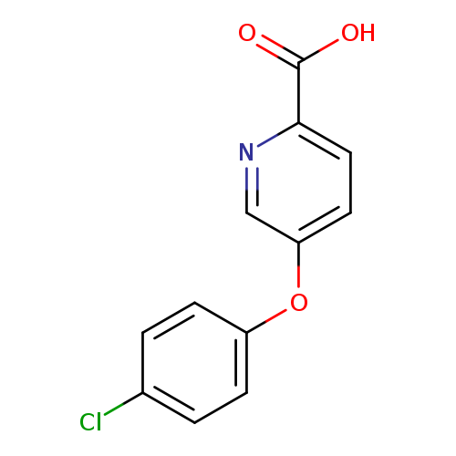 5-(4-Chlorophenoxy)pyridine-2-carboxylic acid