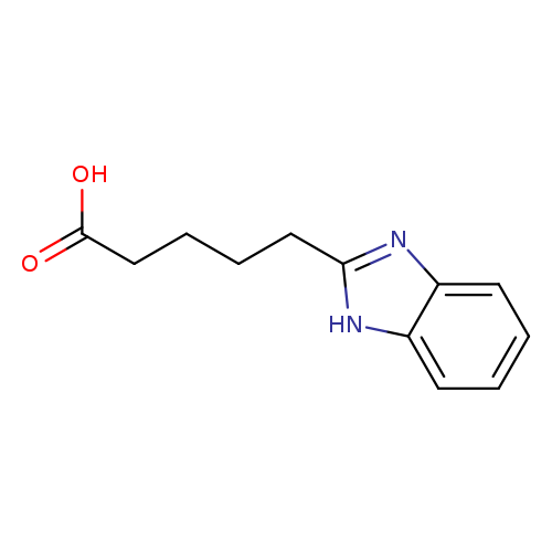 1H-Benzimidazole-2-pentanoic acid