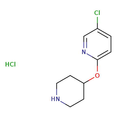 5-chloro-2-(piperidin-4-yloxy)pyridine hydrochloride