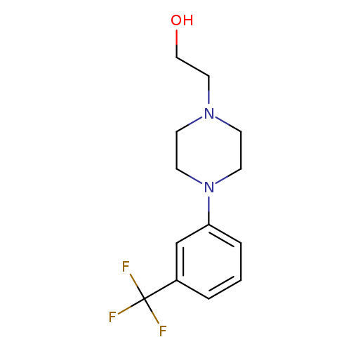 4-[3-(Trifluoromethyl)phenyl]-1-piperazineethanol
