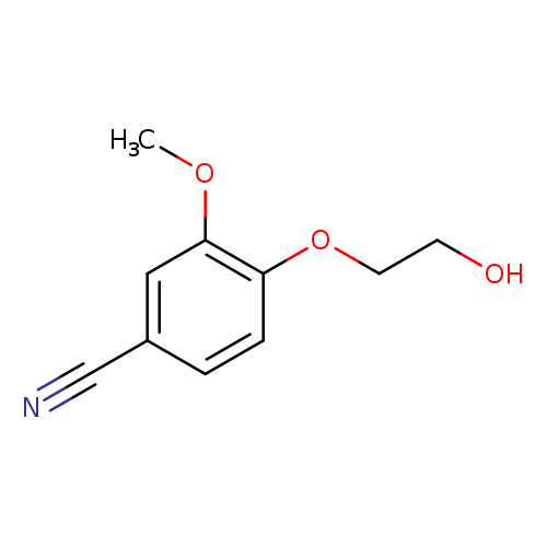 4-(2-hydroxyethoxy)-3-methoxybenzonitrile