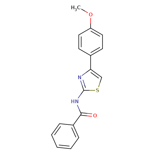 Benzamide, N-[4-(4-methoxyphenyl)-2-thiazolyl]-