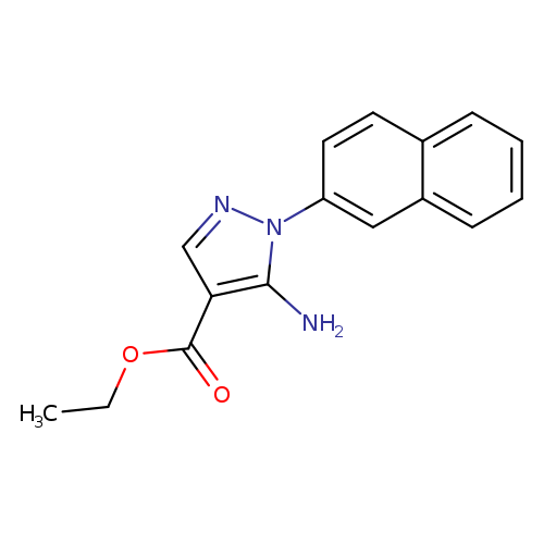 ethyl 5-amino-1-(naphthalen-2-yl)-1H-pyrazole-4-carboxylate