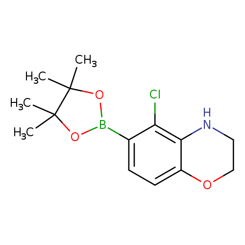 5-Chloro-6-(4,4,5,5-tetramethyl-1,3,2-dioxaborolan-2-yl)-3,4-dihydro-2h-benzo[b][1,4]oxazine