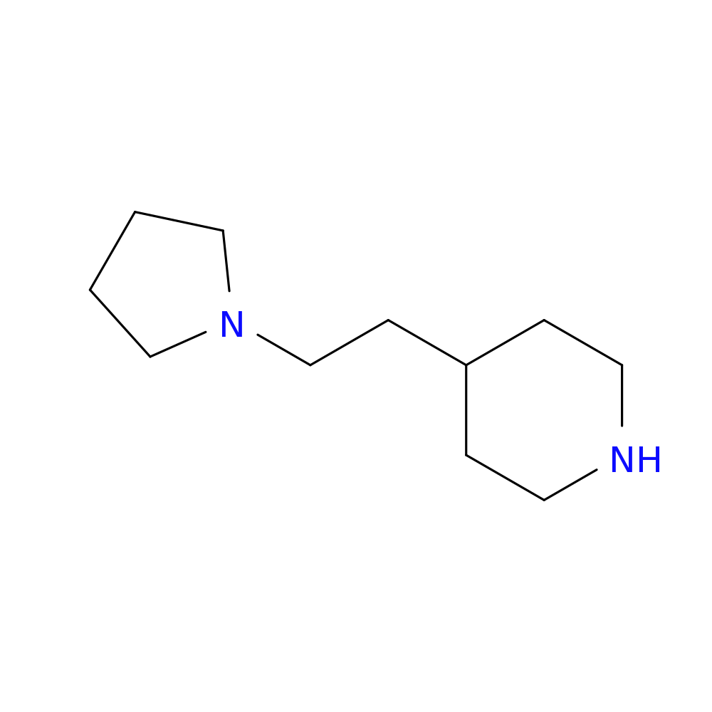 4-(2-pyrrolidinoethyl)piperidine