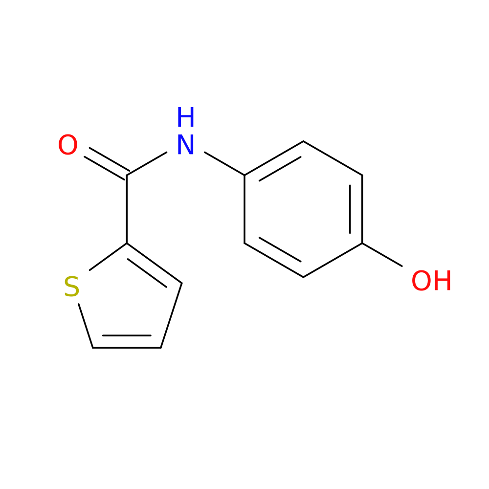 N-(4-Hydroxyphenyl)thiophene-2-carboxamide