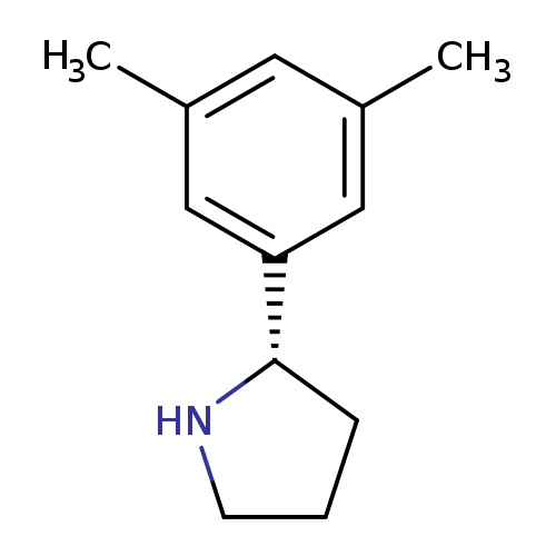 (S)-2-(3,5-Dimethylphenyl)pyrrolidine