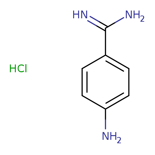 Benzenecarboximidami​de, 4-​amino-​, hydrochloride (1:1)