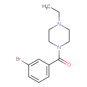 3-Bromo-1-(4-ethylpiperazinocarbonyl)benzene