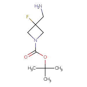 tert-Butyl 3-(aminomethyl)-3-fluoroazetidine-1-carboxylate