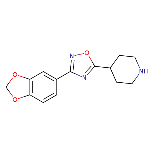 4-[3-(1,3-Benzodioxol-5-yl)-1,2,4-oxadiazol-5-yl]piperidine