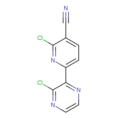 2-Chloro-6-(3-chloropyrazin-2-yl)nicotinonitrile