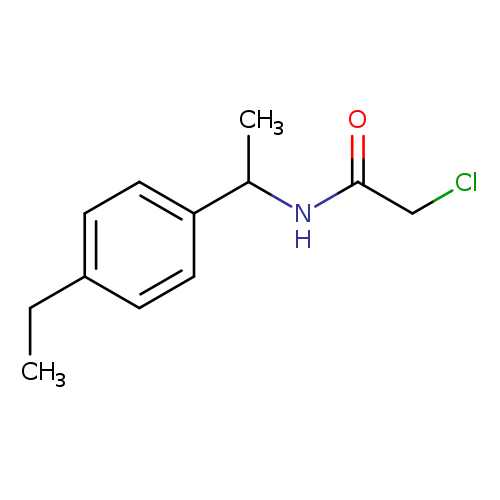 2-Chloro-n-[1-(4-ethylphenyl)ethyl]acetamide