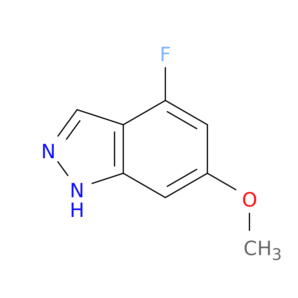 4-Fluoro-6-methoxy-1H-indazole
