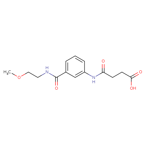 4-(3-{[(2-Methoxyethyl)amino]carbonyl}anilino)-4-oxobutanoic acid