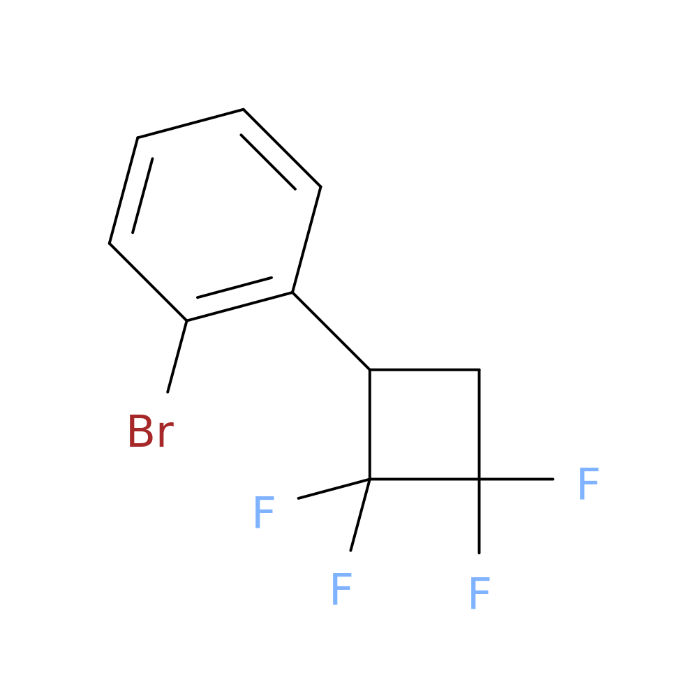 1-bromo-2-(2,2,3,3-tetrafluorocyclobutyl)benzene