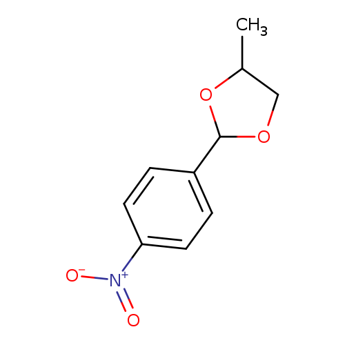 4-methyl-2-(4-nitrophenyl)-1,3-dioxolane