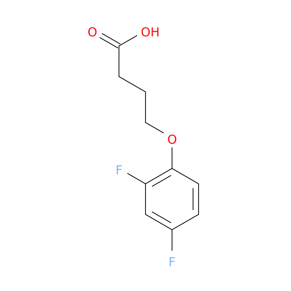 4-(2,4-difluorophenoxy)butanoic acid