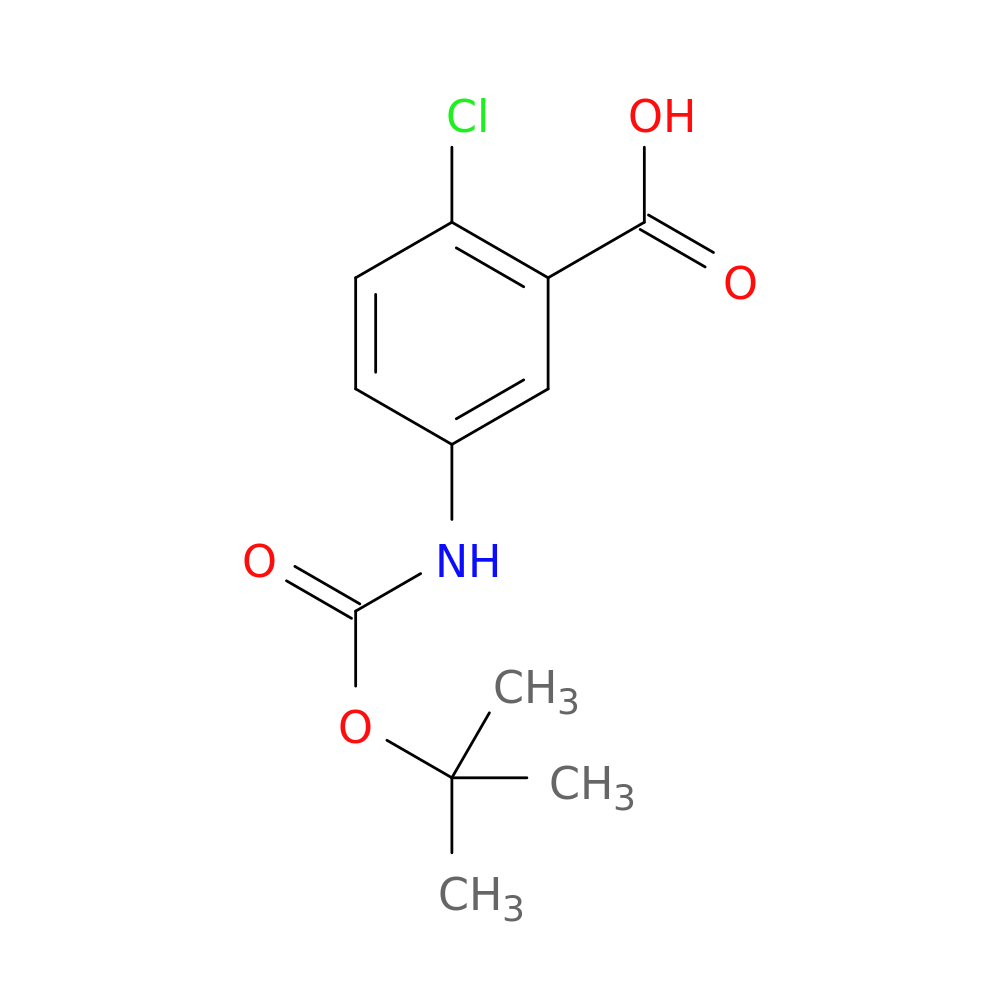 5-((Tert-butoxycarbonyl)amino)-2-chlorobenzoic acid