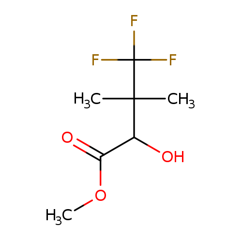methyl4,4,4-trifluoro-2-hydroxy-3,3-dimethylbutanoate