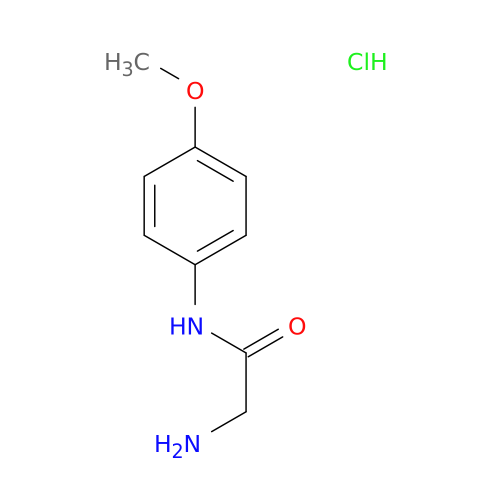 2-Amino-N-(4-methoxyphenyl)acetamide hydrochloride