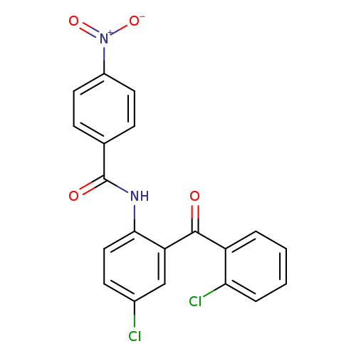N-[4-chloro-2-(2-chlorobenzoyl)phenyl]-4-nitrobenzamide