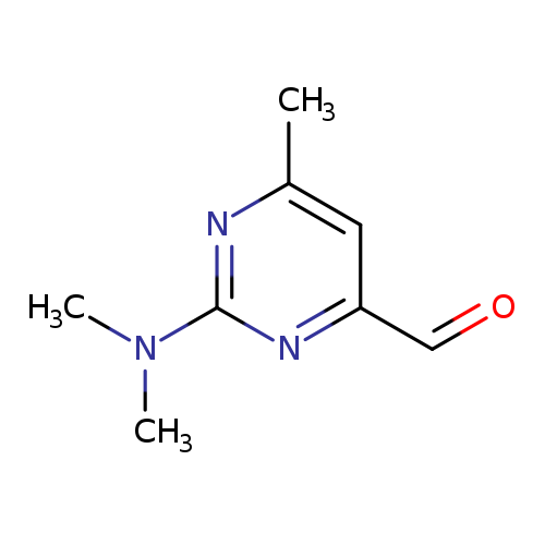 2-(dimethylamino)-6-methylpyrimidine-4-carbaldehyde