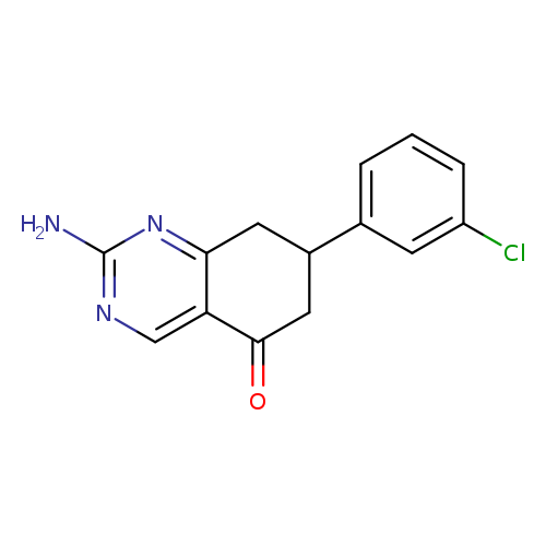2-Amino-7-(3-chlorophenyl)-7,8-dihydroquinazolin-5(6h)-one