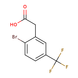 2-(2-Bromo-5-(trifluoromethyl)phenyl)acetic acid