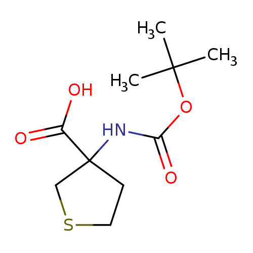 3-([(TERT-BUTOXY)CARBONYL]AMINO)THIOLANE-3-CARBOXYLIC ACID