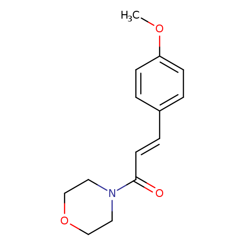 3-(4-methoxyphenyl)-1-morpholinoprop-2-en-1-one