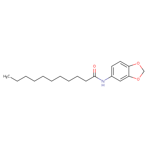 N-(1,3-benzodioxol-5-yl)undecanamide