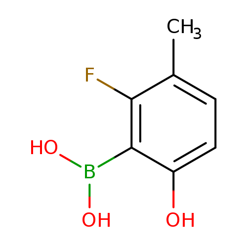 (2-fluoro-6-hydroxy-3-methylphenyl)boronic acid