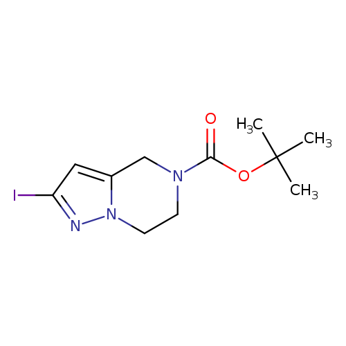tert-Butyl 2-iodo-6,7-dihydropyrazolo[1,5-a]pyrazine-5(4H)-carboxylate