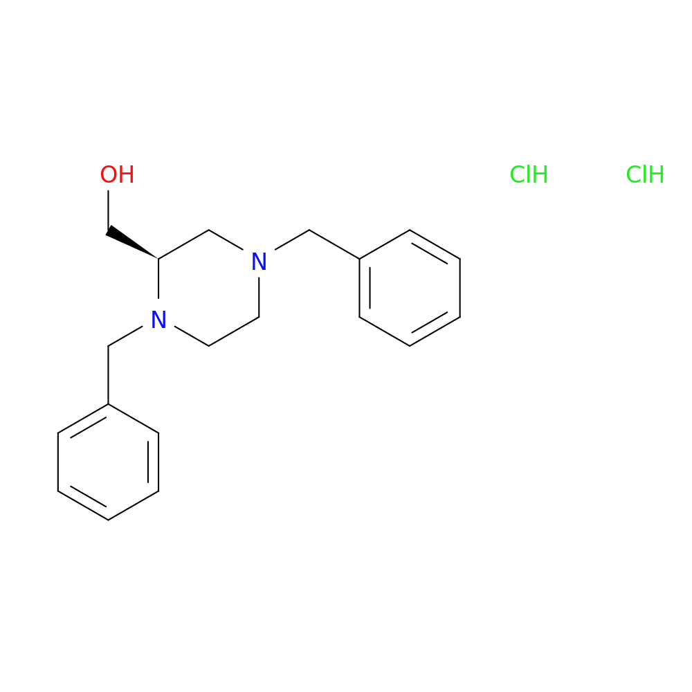 (R)-(1，4-Dibenzylpiperazin-2-Yl)Methanol Dihydrochloride
