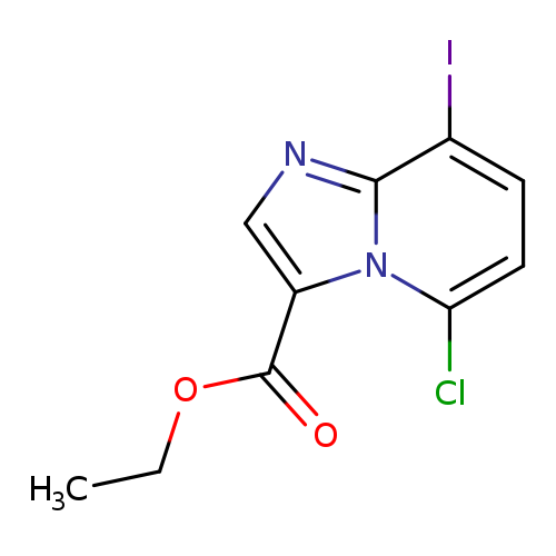 ethyl 5-chloro-8-iodo-imidazo[1,2-a]pyridine-3-carboxylate