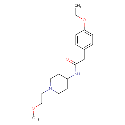 2-(4-ethoxyphenyl)-N-[1-(2-methoxyethyl)piperidin-4-yl]acetamide