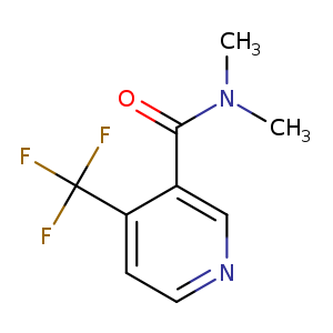N,N-dimethyl-4-(trifluoromethyl)pyridine-3-carboxamide