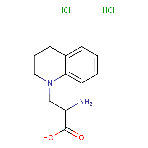 2-amino-3-(1,2,3,4-tetrahydroquinolin-1-yl)propanoic acid dihydrochloride